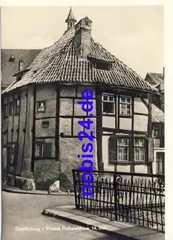 06484 Quedlinburg Fachwerkhaus *ca.1961