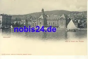 Neuchatel Hotel Post *ca.1900