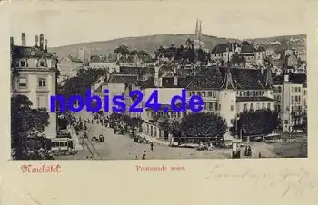 Neuchatel Promenade noire o 1904