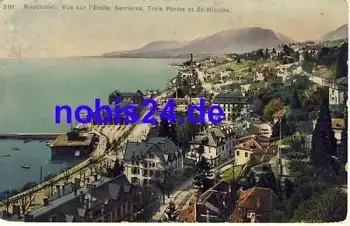 Neuchatel Schweiz o 1910