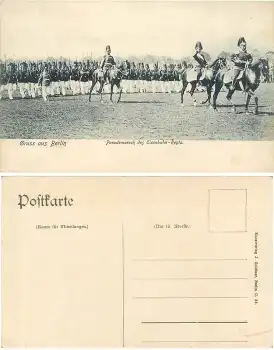 Berlin Parademarsch des Eisenbahn Regiments * um 1905