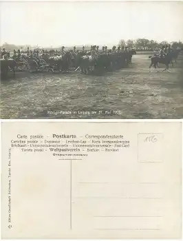 Dresden Meßtrupp 1. WK (4. Fahr-Abteilung / Schallmeß-Batterie ) Echtfotokarte um 1916