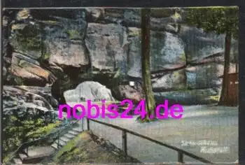 01814 Kuhstall Sächsische Schweiz Höhle *ca.1915