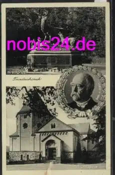 21521 Friedrichsruh Gruftkapelle Denkmal o 1942