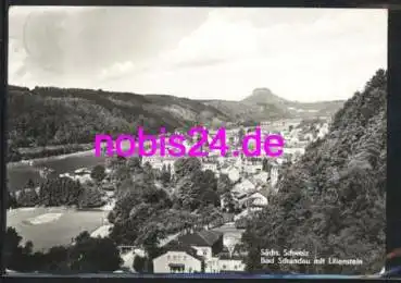 01814 Bad Schandau mit Lilienstein o 7.3.1985