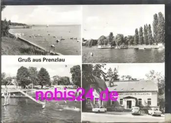 17291 Prenzlau Gasthaus Freibad o 13.8.1982