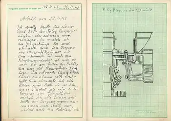 Opel Auto Werkstatt Wochenbuch 1942