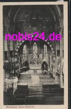 56410 Montabaur Katholische Pfarrkirche Innenansicht * um 1930