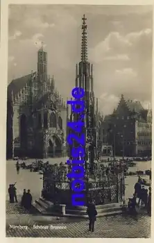 Nürnberg Schöner Brunnen *ca.1930