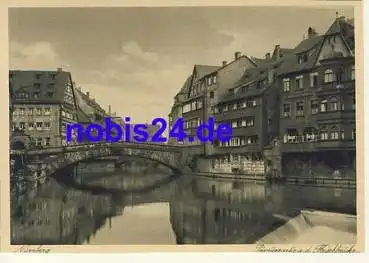 Nürnberg Fleischbrücke *ca.1930