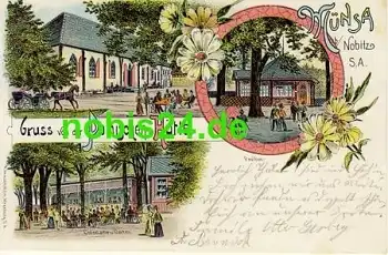 04603 Münsa Litho Gasthof Polnische Hütte o 1902