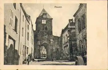 Mouzon Departement Ardennes gebr. 1915