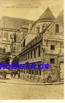 Kathedrale und Bibliothek Frankreich o 1917