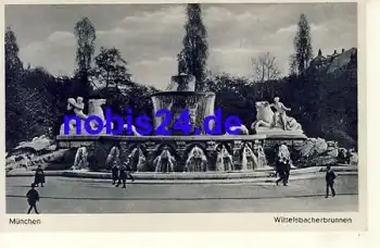 München Wittelsbacherbrunnen *ca.1930
