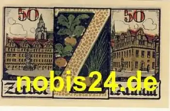 39261 Zerbst Notgeld 50 Pfennige 1921