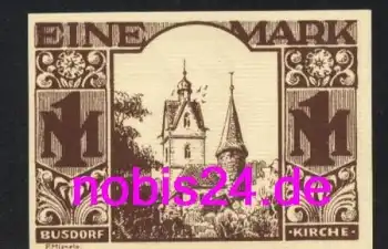 Paderborn Notgeld 1 Mark 1921