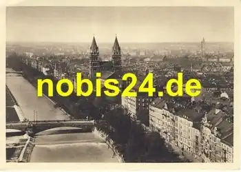 München Partie an der Isar *ca.1940