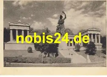 München Bavaria mit Ruhmeshalle *ca.1950