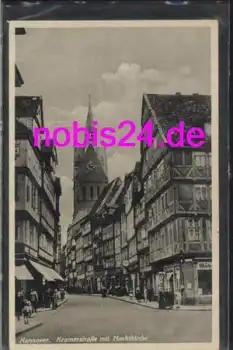 Hannover Kramerstrasse Marktkirche  *ca.1940
