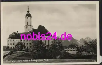 86989 Wies bei Steingaden Wallfahrtskirche *ca.1940
