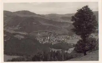 79677 Schönau im Schwarzwald vom Holzer Kreuz * ca. 1940