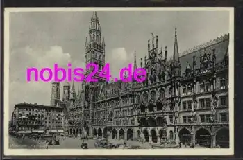 München Rathaus mit Platz o 16.6.1939