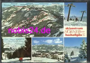 87527 Hörnerkette Hochallgäu Lift o 18.6.1984