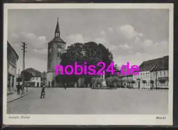 06917 Jessen Elster Kirche am Markt *ca.1949