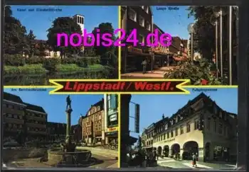 59555 Lippstadt  Lange Strasse Kirche o ca.1988