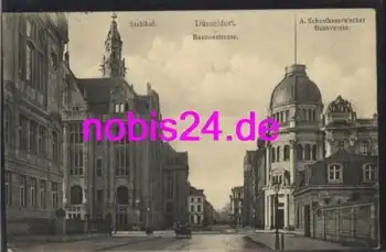 Düsseldorf Bastionstrasse Bankverein o 16.5.1912