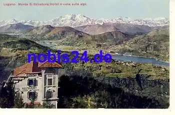 Lugano Monte Salvatore Hotel *ca.1920