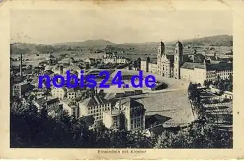 Einsiedeln mit Kloster o 1914