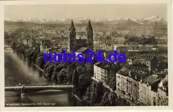 München Isarpartie *ca.1930