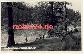 06507 Friedrichsbrunn Waldbad  o 7.10.1966