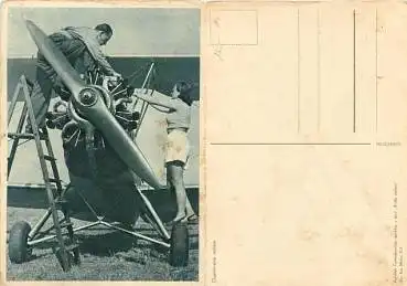 Propeller Flugzeug CZ  *ca. 1950