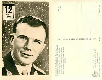 Juri Gagarin Kosmonaut UDSSR 12.4.1961