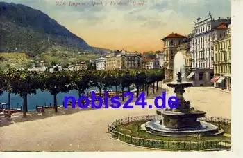 Lugano Quai Fontana Bossi o ca.1915