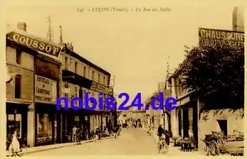 Lucon La Rue Sables Departement Vendee *ca.1920