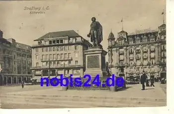 Strassburg Elsaß Kleberplatz o 1916