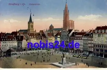 Strassburg Kleberplatz o 1916