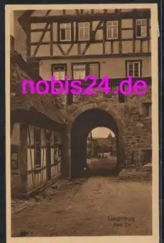 74595 Langenburg  Stadt - Tor   *ca.1930