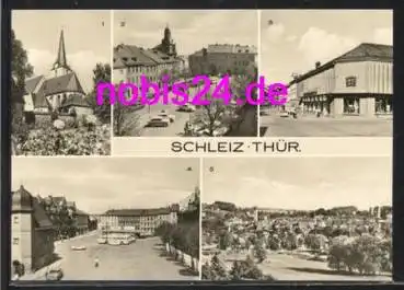 07907 Schleiz Bergkirche Kaufhaus  *ca.1980