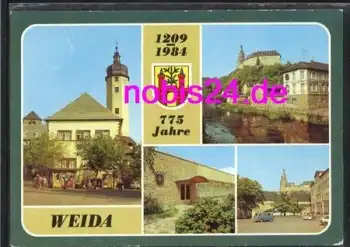 07570 Weida Restaurant Markt *ca.1984