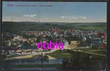 Trier Totale mit Brücke o 9.11.1924