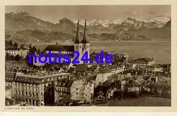 Luzern und die Alpen *ca.1920