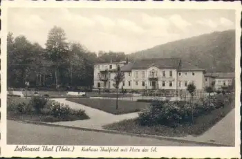 99834 Bad Thal Kurhaus Thalfried mit Platz der SA *ca. 1940