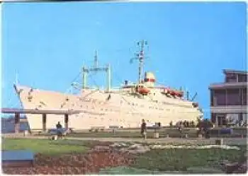 MS "Völkerfreundschaft" FDGB Urlauberschiff * ca. 1980