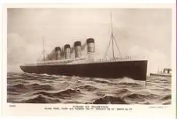 Cunard Line S.S. Mauretania  *ca. 1920