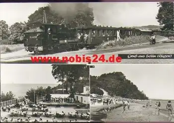 18586 Sellin Insel Rügen mit Kleinbahn o 13.7.1981