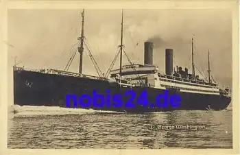 Norddeutschen Lloyd Passagierschiff "George Washington" *ca.1915